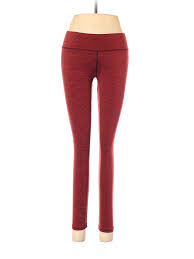 details about zyia active women red active pants m