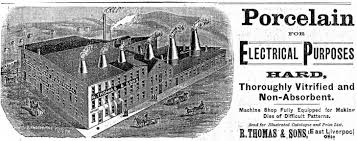 R. Thomas & Sons Co. Insulator Company History and Historic Photographs