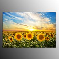 Maybe you would like to learn more about one of these? Landscape Canvas Wall Art Canvas Prints Painting For Home Decor Sunflowers Picture Frame No Wish