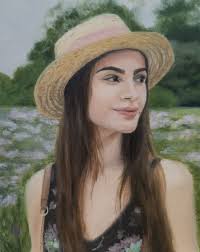 Liv's stunning painting