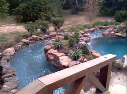 Lazy River Design Portfolio Backyard Small Backyard Landscaping Backyard Lazy River