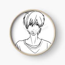 Anime Guy Anime Boy Drawing Arts Cute Anime Boy Coasters Set Of 4 By Zerodom Redbubble