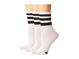 Adidas Originals Originals Ankle 3 Stripe 3 Pack Quarter Socks White Black Women S Quarter Length Socks Shoes Add A Spor Free Clothes Adidas Originals Shoes