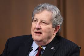 Republican Senator Glitches After Hearing Answer to His Own Question