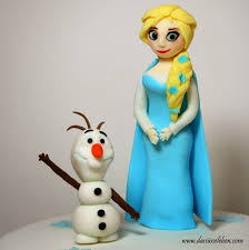 Anna frozen by bambola di zucchero. Rezept Die Eiskonigin Elsa Und Olaf Auf Einer Torte Elsa Eiskonigin Motivtorten Kindergeburtstag Torten Figuren