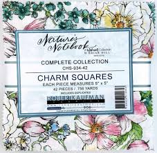 Yd) is an english unit of length, in both the british imperial and us customary systems of measurement, that comprises 3 feet or 36 inches. Kaufman Natures Notebook 5 Inch Charm Squares 42 Pcs Chs 934 42 Quilt Fabric