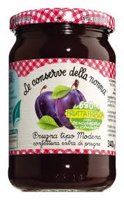 Confettura Extra Di Prugna Plum Jam Extra Le Conserve Della Nonna 340 G Glass