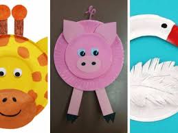 Découvrez notre large choix d'assiette jetables en carton biodégradable pour vos fêtes en famille ou entre amis. 15 Animaux Marrants A Realiser A Partir D Assiettes En Carton