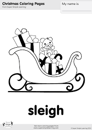 And has viewed by 1980 users. Sleigh Coloring Page Super Simple