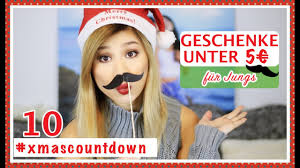 Viele erwachsene machen den fehler, die vorlieben der beschenkten oder des beschenkten zu jung einzuschätzen. 10 Geschenke Unter 5 Fur Jungs Wichtelgeschenke Xmascountdown 10 24 Youtube