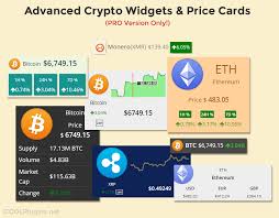 It's subject to price explosions that can make it look and feel like an investment. Cryptocurrency Widgets Price Ticker Coins List Wordpress Plugin Wordpress Org Deutsch