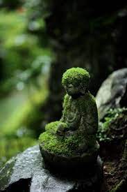 A Tadpole Jizo Moss Garden Japanese Garden
