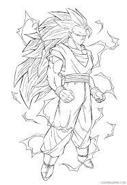 Budokai, released as dragon ball z (ドラゴンボールz, doragon bōru zetto) in japan, is a fighting video game developed by dimps and published by bandai and infogrames. Dragon Ball Z Coloring Pages Goku Super Saiyan Coloring4free Coloring4free Com