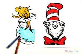 These are for personal use in your own classroom and/or home. Free Printable Dr Seuss Coloring Pages Mombrite