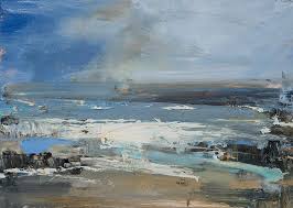 Hannah Woodman Will Be Teaching A New Landscape Painting Course At Newlyn School Of Art From J Seascapes Art Abstract Art Landscape Abstract Landscape Painting