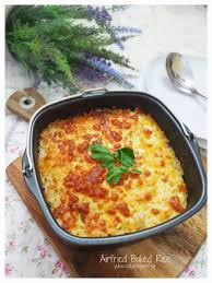 Yukiecody Air Fried Baked Rice Baked Rice Air Fryer Recipes Healthy Air Fryer Recipes
