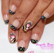 Flores secas uñas esculpidas para encapsular. Decoracion De Unas Con Flores Flores En Unas Unas Flores Flores Faciles En Unas Unas Con Mariposas Manicura De Unas Francesita Unas
