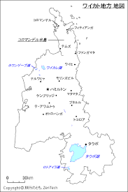 ニュージーランド ワイカト地方地図 旅行のとも Zentech