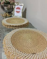 Pin De Esra Ozdilek Em Orgu Sousplat Mesa Croche Para Casa