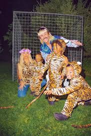 Kim kardashian overcomes her fear of spiders to make the home fun for the kids, she calls it the spider web experience. Kim Kardashian West On Twitter Carole Baskin Joe Exotic And Our Tigers Halloween2020