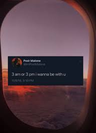 Not only does this album amaze fans, but so do all of his other songs. Twitter Post Malone Aesthetic And Quote Image 7072985 On Favim Com