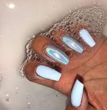 Vintage Cairn Terrier Usa Fitted Tee Holographic Nails Acrylic Holographic Nails Pretty Nails