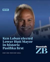 Fauono Ken Laban has been elected Mayor of Lower Hutt, making history as  Aotearoa New Zealand's first Pasifika mayor.