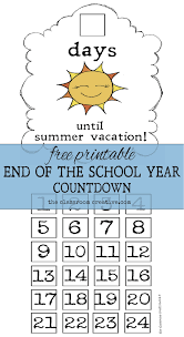 End Of The School Year Countdown Ideas School Countdown Summer Preschool Activities Classroom Countdown