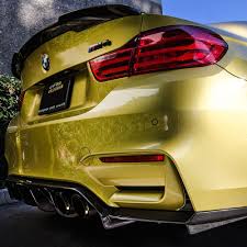 Vorsteiner Vrs Gts Rear Diffuser Carbon Fiber Fits Bmw F82 F83 M4 Bmw Volkswagen Carbon Fiber