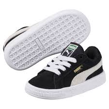 Black And White Shoes For Girls Puma Suede Toddler Shoes Puma Us Baby Sneakers Toddler Shoes Baby Girl Shoes