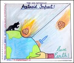 Oil pastel drawing for beginners. Asteroid Day Highlighted Event Webinar And Poster Competition India Asteroid Day