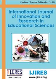 The international journal of management and. International Journal Of Innovation And Research In Educational Sciences