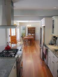 Stunning Farm House Design With Modern Interior Stunning Galley Kitchen Design Farmhouse In Cape Cod House Design Kitchen Galley Kitchen Design Kitchen Design
