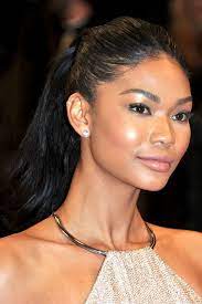 Hair News From Cannes Fluffy Goes Head To Head With Slick Chanel Iman Celebrity Hairstyles Black Female Model