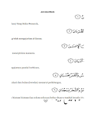 Check spelling or type a new query. Surah Ar Rahman Dan Terjemahannya