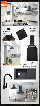 Maybe you would like to learn more about one of these? Are You Mad For Matte Black Whether It S Fixtures And Fittings Or Full On Features B Q Hav Contemporary Kitchen Diy Diy Kitchen Renovation Home Decor Kitchen