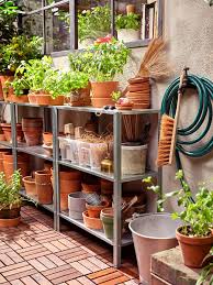 Hyllis Regal Drinnen Draussen 60x27x74 Cm Ikea Osterreich Plant Shelves Outdoor Outdoor Shelves Indoor Garden Apartment