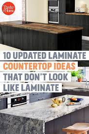 Dual mount sinks can be used as drop in sinks with any countertop material. 10 Updated Laminate Countertop Ideas That Look Like Anything But Laminate Kitchen Countertops Laminate Countertops Laminate Countertops