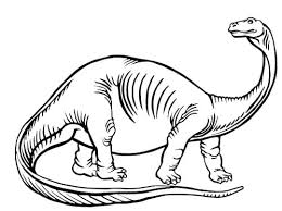 Disegno Da Colorare Il Brontosauro Nostrofiglioit