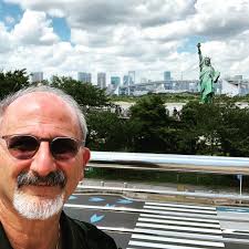 Where in the world is this UMBC history prof? No, it's not NYC. Dr. Vaporis  visited Odaiba, a man-made island in Tokyo Bay, with its own mini-Statue of  Liberty during his research