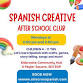 Spanish After School Class - Monday event image