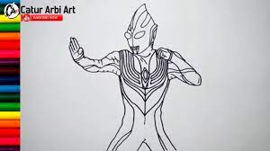 Download pelbagai contoh gambar ultraman zero untuk mewarna yang. Wow Ultraman Tiga Mewarnai Coloring Pages Easy Youtube