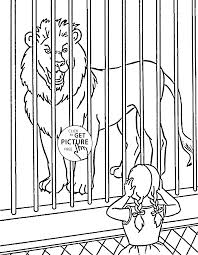 Maybe you would like to learn more about one of these? Zoo Lion Coloring Page For Kids Animal Coloring Pages Printables Coloring Home