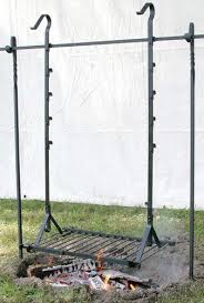 Wrought Iron Hanging Grills Outdoor Fire Backyard Welding Projects