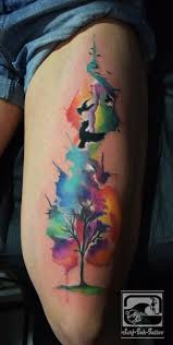 If colors attract you more, you can opt for a watercolor palm tree tattoo. 13 Watercolor Tree Tattoos Ideas Tattoos Watercolor Tattoo Tree Tree Tattoo