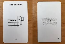 These are simply my these are simply my interpretations; Ikea Tarot Cards Predict The Future Using Famous Flatpack Illustrations