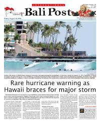 Maybe you would like to learn more about one of these? Edition Friday August 24 2018 International Bali Post By E Paper Kmb Issuu