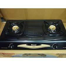 Merk kompor gas tanam sanken ini memiliki 3 tungku yang bisa anda manfaatkan untuk memasak. Jual Kompor Gas Tungku Teflon Stainless Steel Rinnai Ri 522c 522e Sido Mumbul