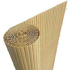 cloture de protection en bambou dimensions 5 m x 1 5 m amazon fr jardin bambou canisse jardin balcon