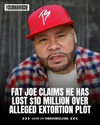 Bronx rap legend Fat Joe claims he's lost out